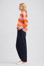 Load image into Gallery viewer, Quinn Orange/Pink Rugby Top