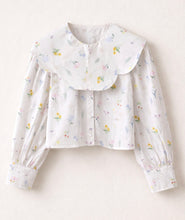 Load image into Gallery viewer, Floral Sailor Blouse