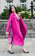 Load image into Gallery viewer, Fee G Eva Coat Magenta