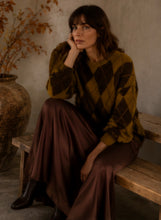 Load image into Gallery viewer, Mary Chocolate Silky Skirt
