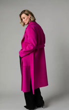 Load image into Gallery viewer, Fee G Eva Coat Magenta