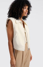 Load image into Gallery viewer, Yasmine Sleeveless Cropped Jacket
