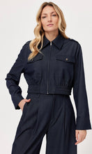Load image into Gallery viewer, Feria Dark Denim Bomber