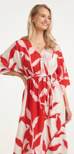 Load image into Gallery viewer, Sadie Red Print Dress