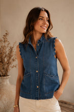 Load image into Gallery viewer, Lara Denim Top