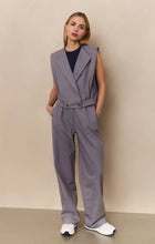 Load image into Gallery viewer, Yasmine Grey Sleeveless Jacket