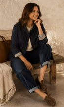 Load image into Gallery viewer, Willow Crop Trench in Navy