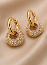 Load image into Gallery viewer, Celine convertible Hoop earrings