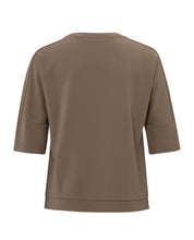 Load image into Gallery viewer, Yasmine Carribo Brown Tee