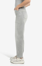 Load image into Gallery viewer, Yaya Mid Grey Cargo Jeans