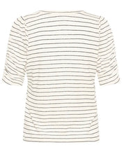 Load image into Gallery viewer, Part Two BrizettePW Tee Navy Stripe *NEW
