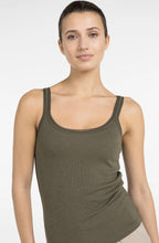 Load image into Gallery viewer, Yaya Army Green Singlet