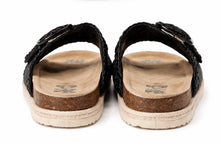 Load image into Gallery viewer, Black Double Strap Sandal