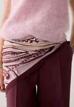 Load image into Gallery viewer, Summum Burgundy/Blush Scarf