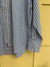 Load image into Gallery viewer, Nina Blue & White Stripe Shirt