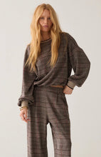 Load image into Gallery viewer, Summum Check Wide Leg Trousers