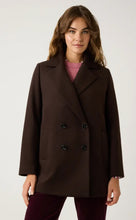 Load image into Gallery viewer, More and More Pea Coat Espresso