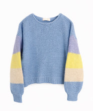 Load image into Gallery viewer, Rainbow Knit Blue