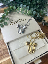 Load image into Gallery viewer, Sophia Bow Necklace