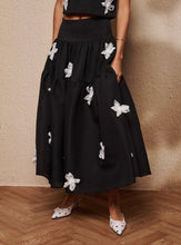 Load image into Gallery viewer, Glow Flora Midi Skirt