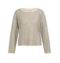 Load image into Gallery viewer, Yaya Fine Striped Top