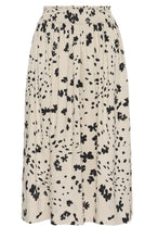 Load image into Gallery viewer, Part Two AmaiaPW Skirt Black Dot Flower