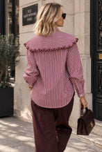 Load image into Gallery viewer, Lauren Statement Blouse Burgundy