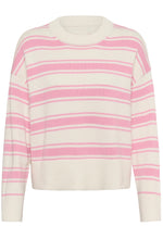 Load image into Gallery viewer, Part Two SerafinePW Pullover Orchid Smoke Stripes