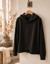 Load image into Gallery viewer, Nora Hoodie in Black