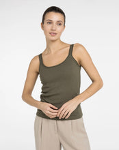 Load image into Gallery viewer, Yaya Army Green Singlet