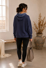 Load image into Gallery viewer, Nora Hoodie in Night Blue