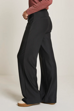 Load image into Gallery viewer, Para Mi Mira Twill Trouser Black