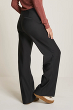 Load image into Gallery viewer, Para Mi Mira Twill Trouser Black