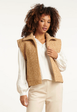 Load image into Gallery viewer, Sadie 25551 CAMEL GILET
