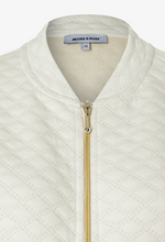 Load image into Gallery viewer, More and More Cream Zipped Cardi