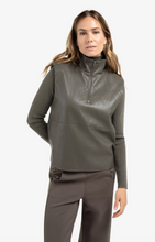 Load image into Gallery viewer, Yasmine Faux Leather Sleeveless Top