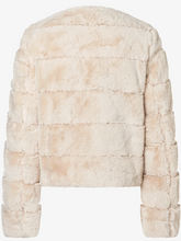 Load image into Gallery viewer, More and More Faux Fur Jacket Cream