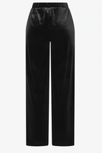 Load image into Gallery viewer, More and More Black Velvet Trousers