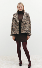 Load image into Gallery viewer, More and More Blurred Leopard Jacket