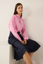 Load image into Gallery viewer, More & More Pink Embroidered Blouse