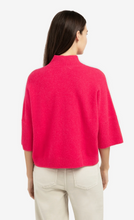 Load image into Gallery viewer, YaYa Sweater with 3/4 sleeve Rose Red