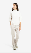 Load image into Gallery viewer, YaYa Sweater with 3/4 sleeve Snowfall White