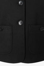 Load image into Gallery viewer, More & More Black Jersey Jacket