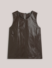 Load image into Gallery viewer, Summum Faux Leather Top