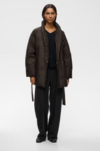 Load image into Gallery viewer, InWear ZinnahIW Cocoon Coat Chocolate Brown
