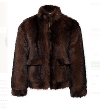 Load image into Gallery viewer, Aimee Hailey Faux Fur Jacket