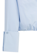 Load image into Gallery viewer, Balloon blouse with deep V-neck