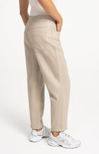 Load image into Gallery viewer, Faux leather carrot fit trousers