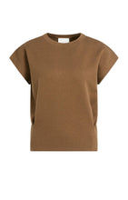 Load image into Gallery viewer, Jacquard knit top with cap sleeves - Type: product