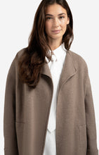 Load image into Gallery viewer, Long coatigan with patch pockets - Type: lookbook